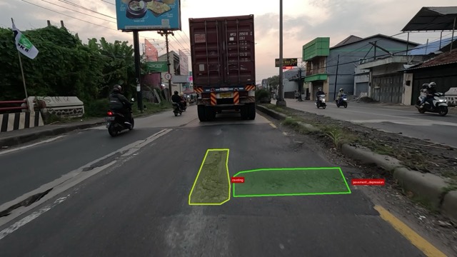 Pavement Depression